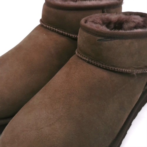 UGG Dark Brown classic ultra mini boots UGG classic ultra mini 3