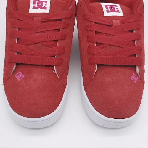 DC Red Multi court graffik trainers DC court graffik 2