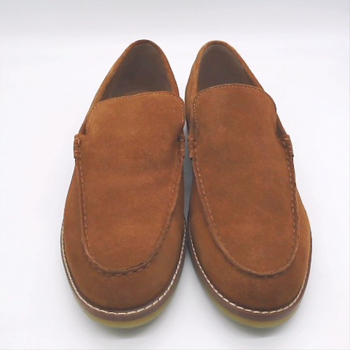 schuh Tan risk suede loafer shoes schuh risk suede loafer 1