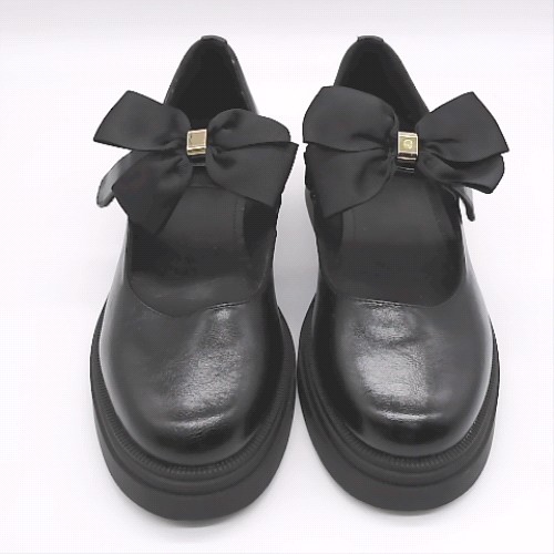 schuh Black lindley bow mary jane flats schuh lindley bow mary jane 1