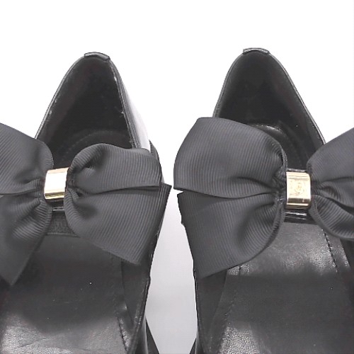 schuh Black lindley bow mary jane flats schuh lindley bow mary jane 2