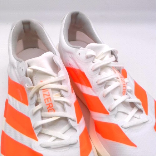 adidas White & Orange adizero adios 9 trainers adidas adizero adios 9 2