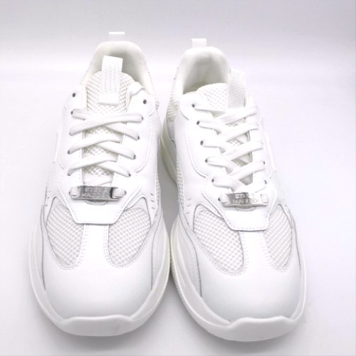 Steve Madden White premio tonal trainers Steve Madden premio tonal 1