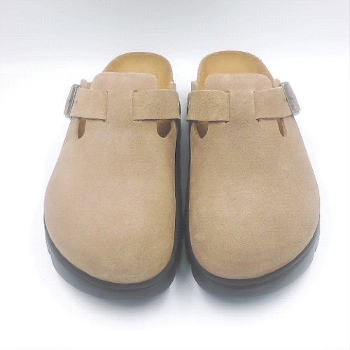 BIRKENSTOCK Taupe boston chunky clog narrow fit sandals BIRKENSTOCK boston chunky clog narrow fit 1