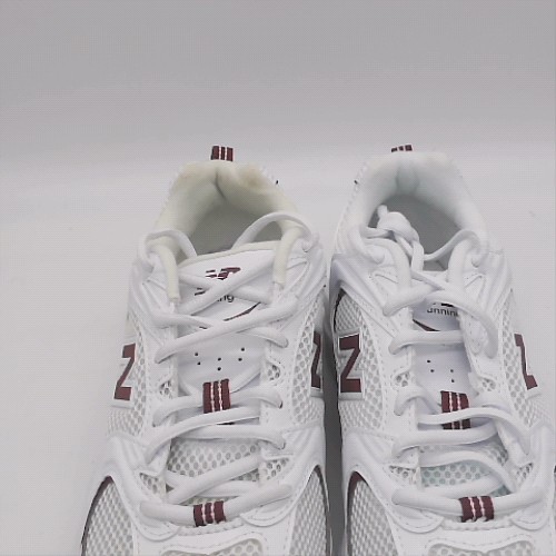 New Balance White & Burgundy 530 trainers New Balance 530 2