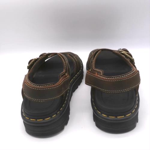Dr Martens Dark Brown zebzag sandals Dr Martens zebzag 3