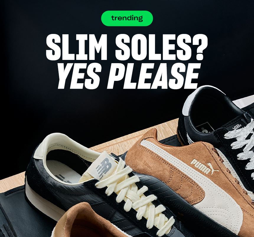 Shop Slim Sole Trainers at schuh