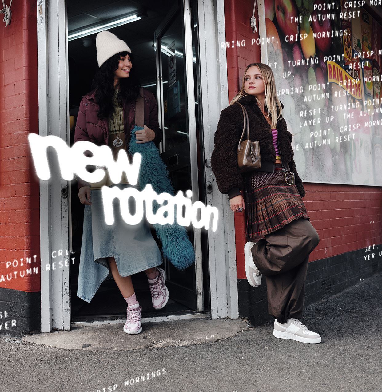 New Rotation. Shop the autumn collection