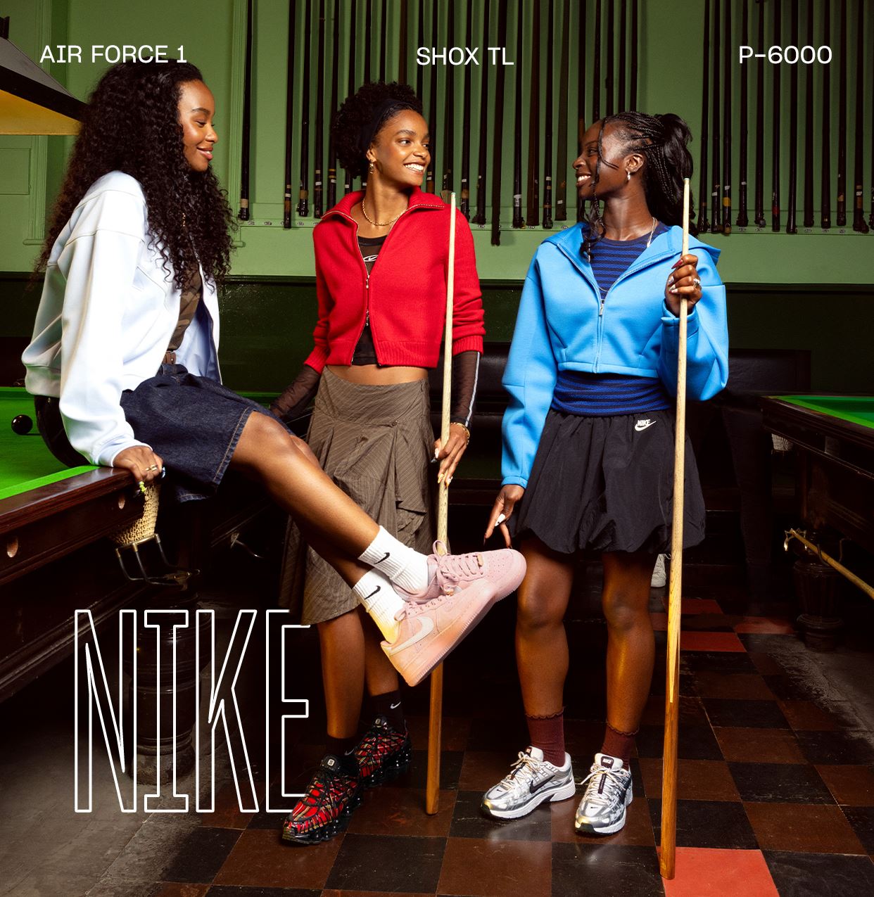 Nike Air Force 1, Shox TL, P-6000. Shop Now