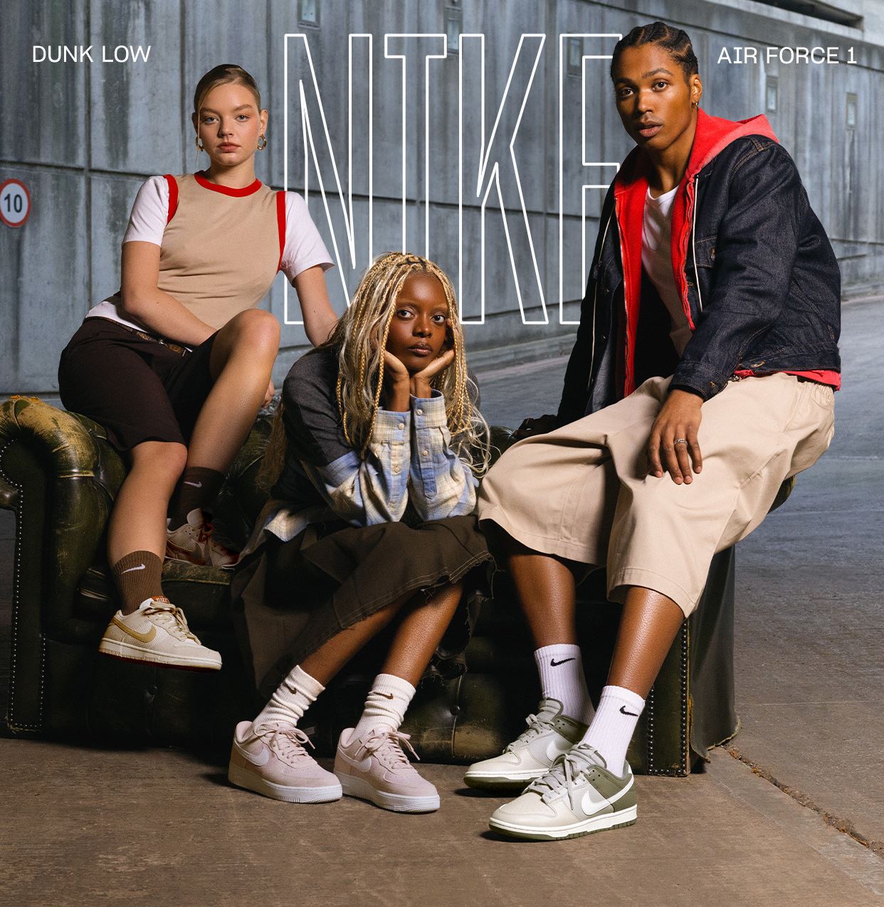Nike. SDunk Low. Air Force 1. Shop Nike