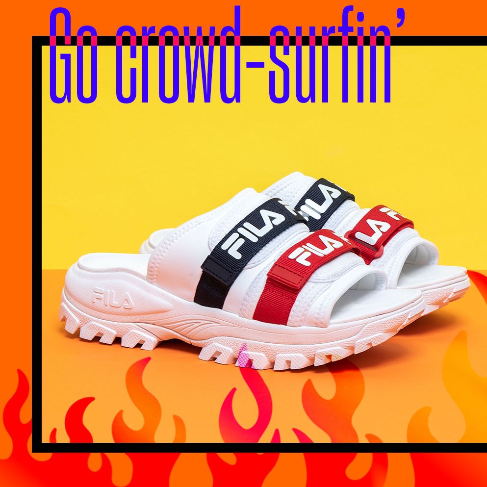 Shop the latest women’s sandals including the FILA Outdoor Slide at schuh