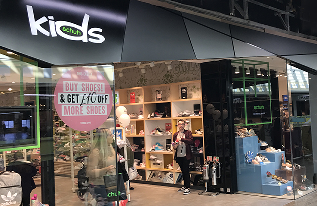 schuh KIDS Meadowhall Shopping Centre 