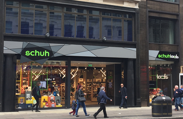 shoe shops oxford circus