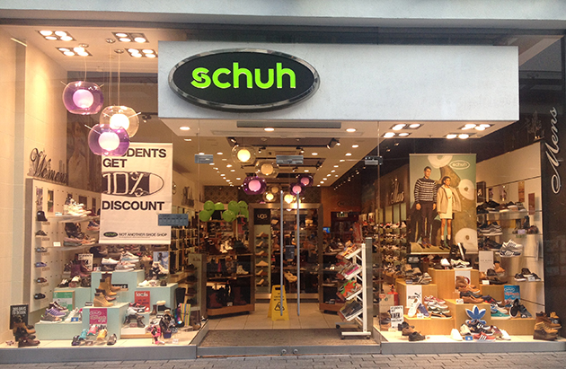 schuh Princesshay, Exeter | One of our Many Shoe Shops