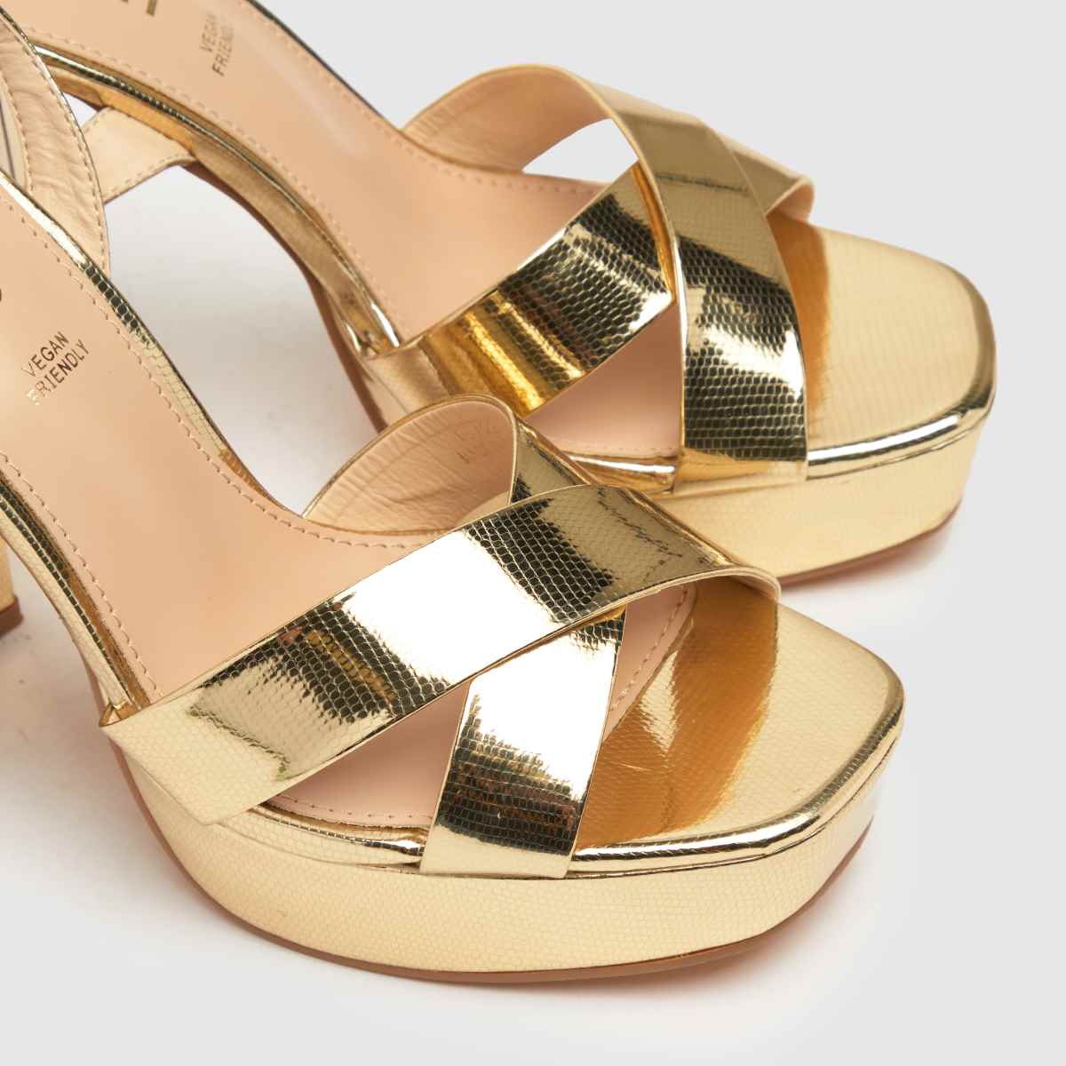 Womens Gold schuh Skye Platfrom High 