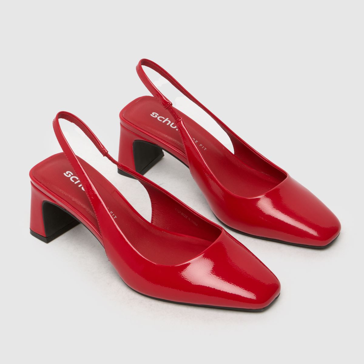 Damen Rot schuh Shae Slingback Court Low Heels schuh
