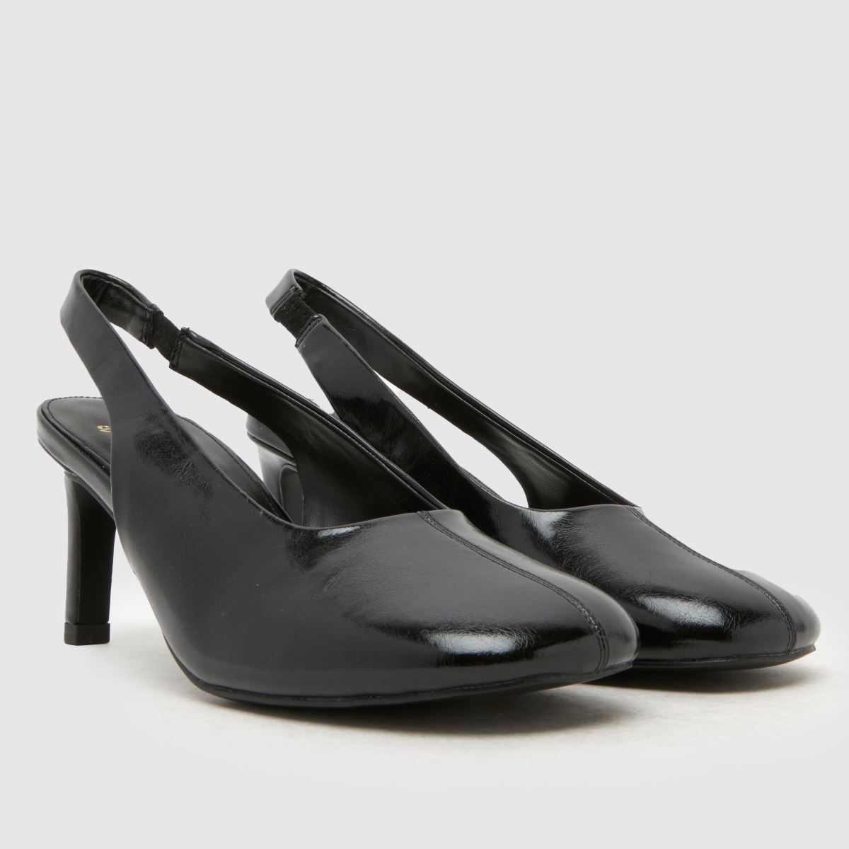 schuh Seoul Round Toe Court in Black schuh Seoul Round Toe Court 3