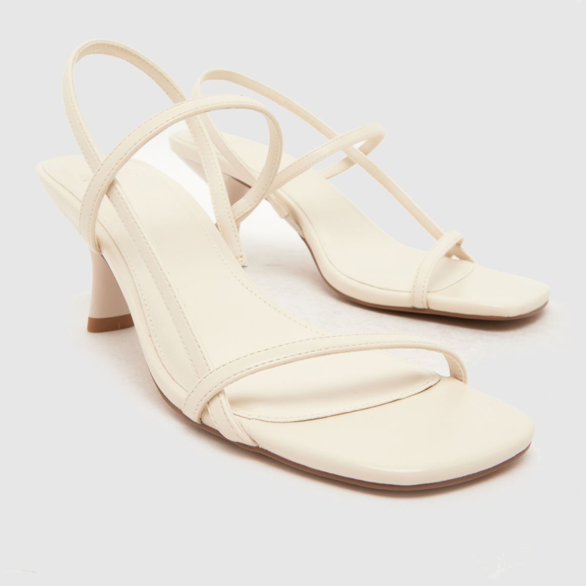 schuh Sav Strappy Kitten in Off-White schuh Sav Strappy Kitten 4