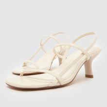schuh Sav Strappy Kitten in Off-White schuh Sav Strappy Kitten,4 of 4