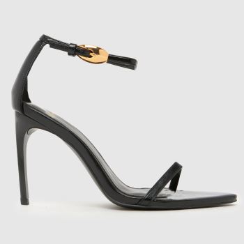 schuh Black Stylish Point Womens High Heels