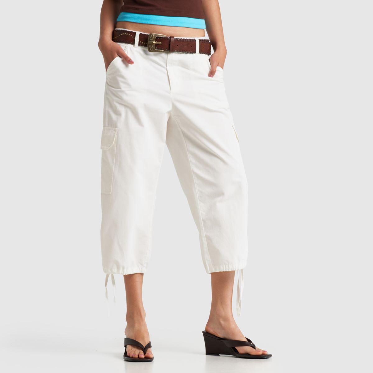 schuh Solomon Wedge Toe Post in Brown schuh Solomon Wedge Toe Post 8