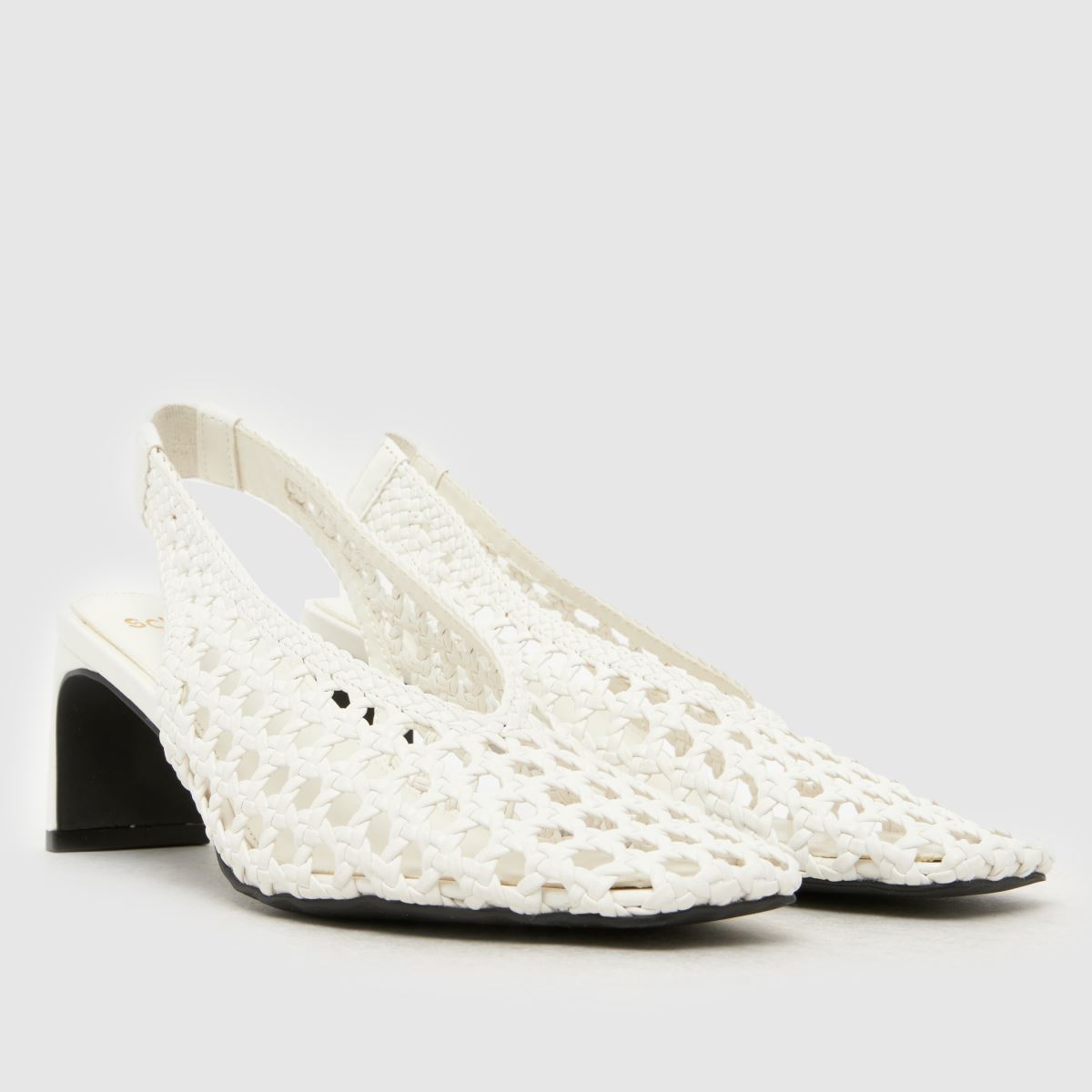 schuh Saturday Woven in White schuh Saturday Woven 3