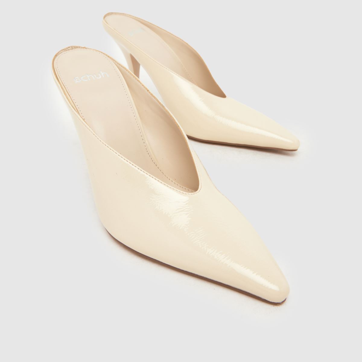 schuh Sonja Court Mule in Off-White schuh Sonja Court Mule 4