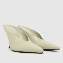 schuh Sonja Court Mule in Light Green schuh Sonja Court Mule,2 of 4