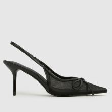 SIMMI Susanna Mesh Sling Back in Black SIMMI Susanna Mesh Sling Back,1 of 4