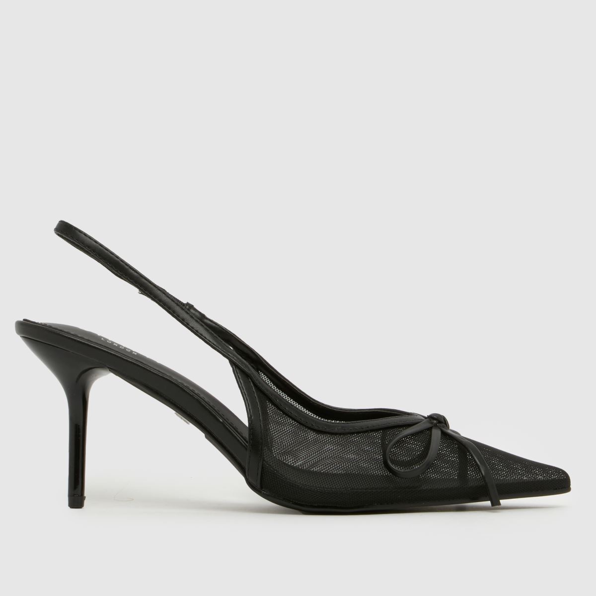 SIMMI Susanna Mesh Sling Back in Black SIMMI Susanna Mesh Sling Back