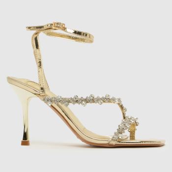 SIMMI Gold Hattie Bling	 Womens High Heels