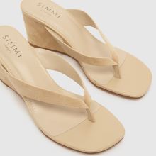 SIMMI Jules Wedge in Beige SIMMI Jules Wedge,3 of 4