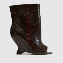 Steve Madden Rylix Peep-Toe Wedge in Brown Steve Madden Rylix Peep-Toe Wedge,1 of 4