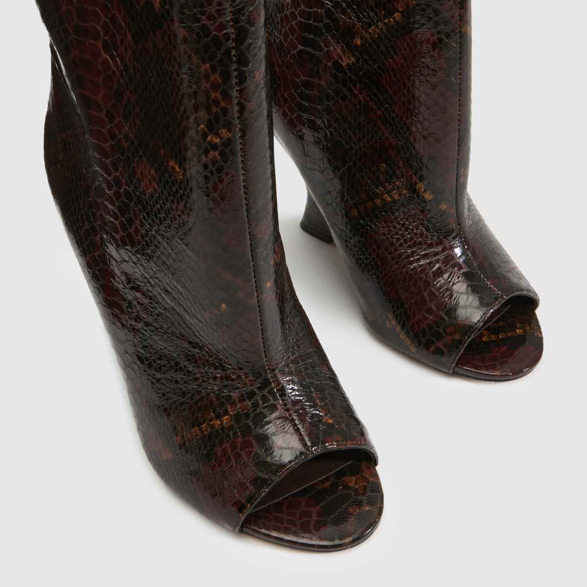 Steve Madden Rylix Peep-Toe Wedge in Brown Steve Madden Rylix Peep-Toe Wedge 4