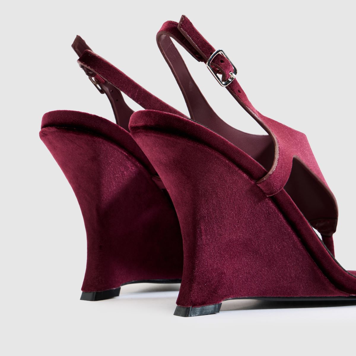 SIMMI Bouquet Wedge in Burgundy SIMMI Bouquet Wedge 7