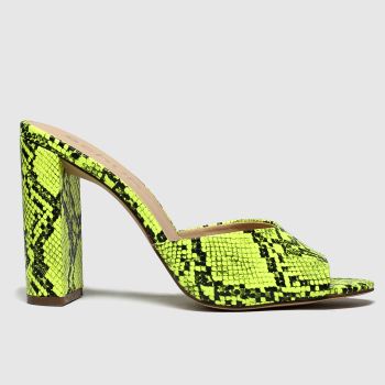 schuh yellow in the know high heels schuh yellow in the know high heels