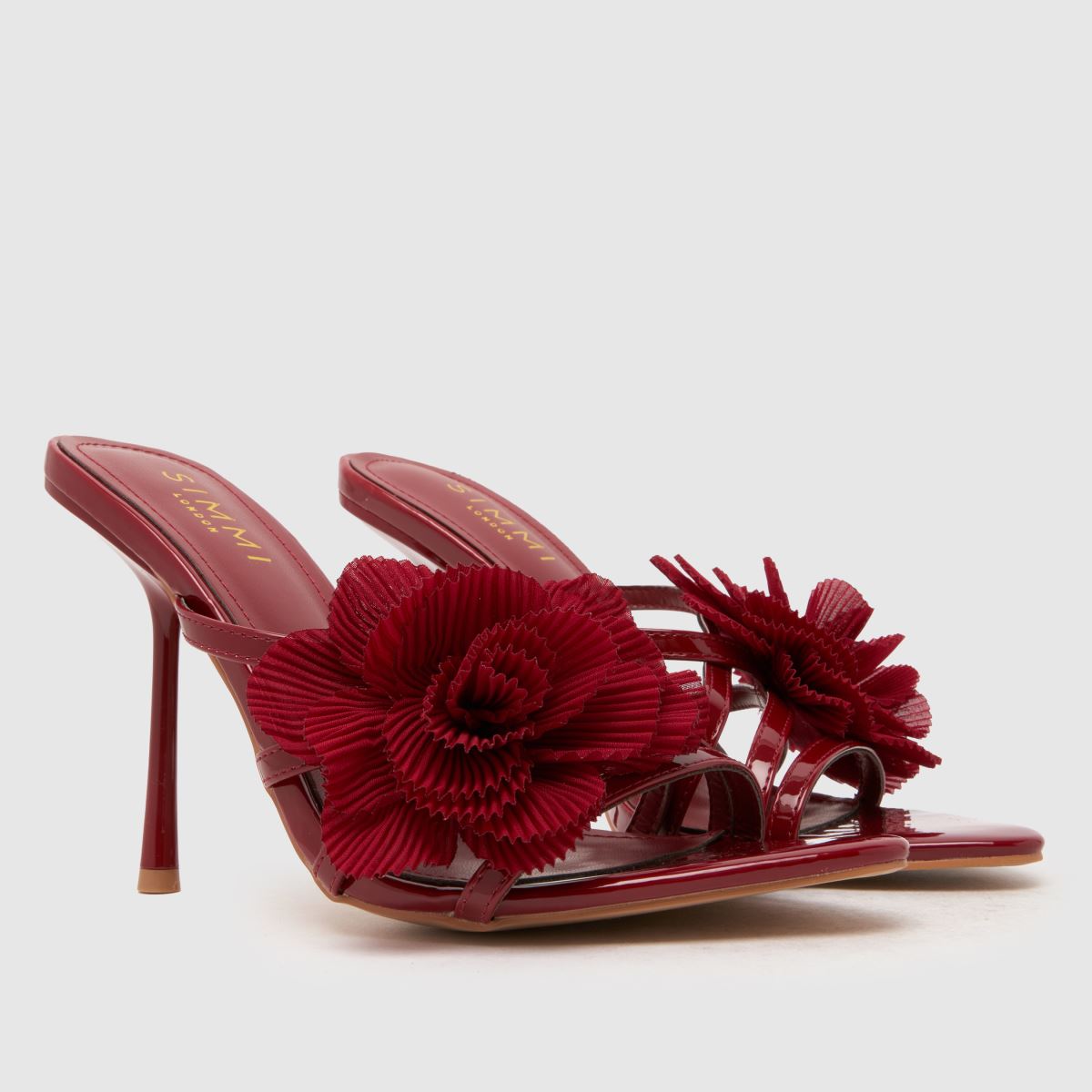SIMMI Millie Flower in Burgundy SIMMI Millie Flower 8