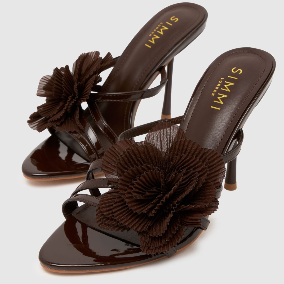 SIMMI Millie Flower in Dark Brown SIMMI Millie Flower 4