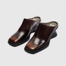 CAMPER Louise Wedge Mule in Brown CAMPER Louise Wedge Mule,3 of 4