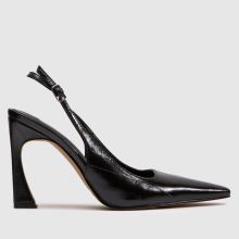 schuh September Court Heel in Black schuh September Court Heel,1 of 4