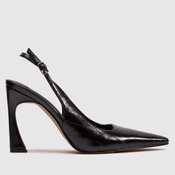 schuh Black September Court Heel Womens High Heels
