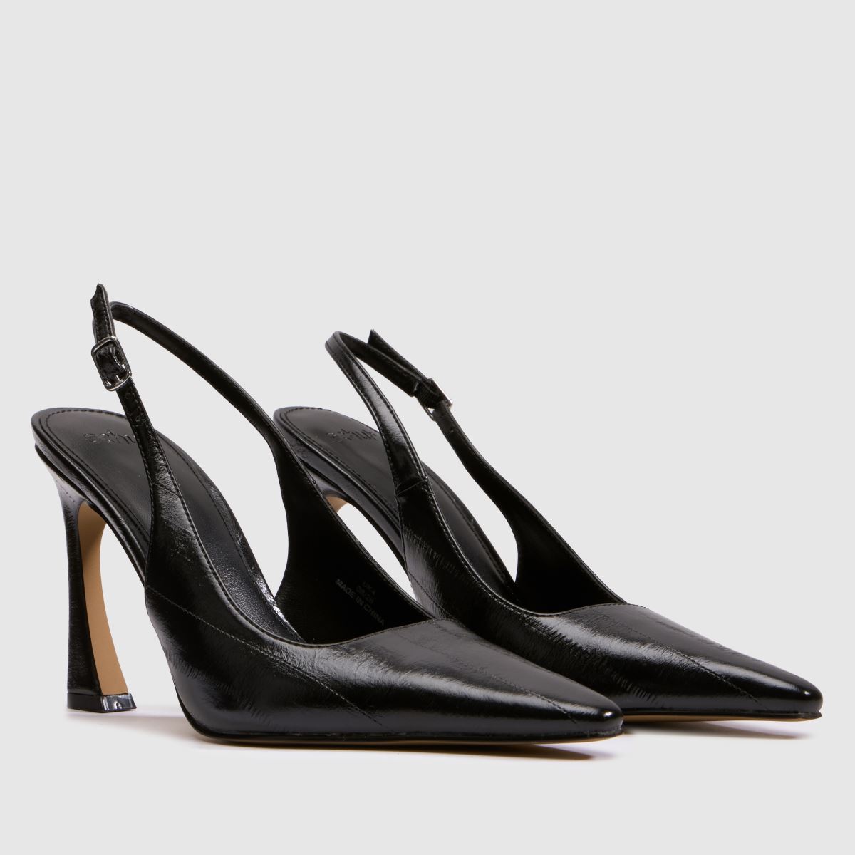 schuh September Court Heel in Black schuh September Court Heel 3