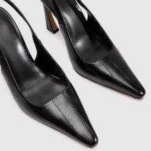 schuh September Court Heel in Black schuh September Court Heel,3 of 4