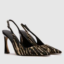 schuh September Leather Court in Black & White schuh September Leather Court,2 of 4