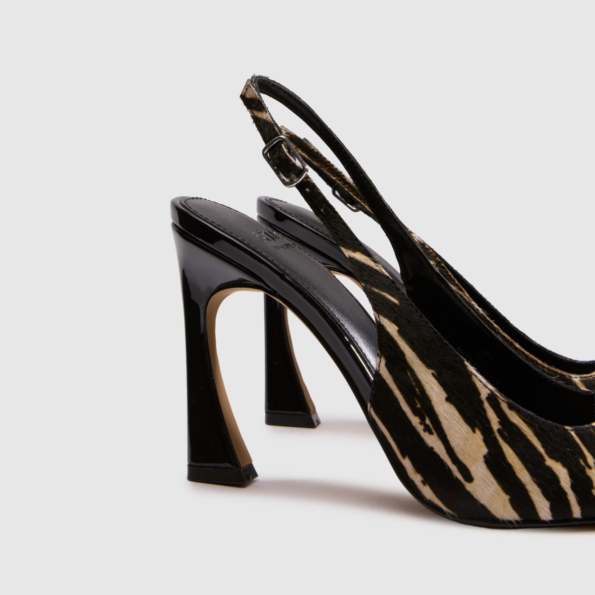 schuh September Leather Court in Black & White schuh September Leather Court 7