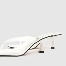 schuh Salvia Clear Toe Post in White schuh Salvia Clear Toe Post,4 of 4