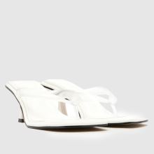 schuh Salvia Clear Toe Post in White schuh Salvia Clear Toe Post,2 of 4