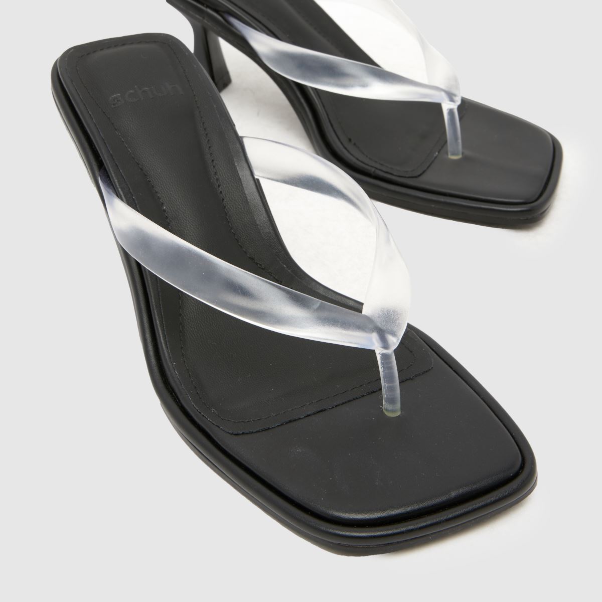 schuh Salvia Toe Post in Black schuh Salvia Toe Post 4