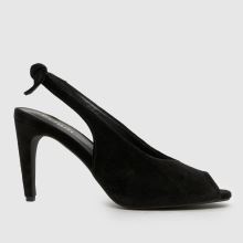 schuh Scottie Peep Toe in Black schuh Scottie Peep Toe,1 of 4