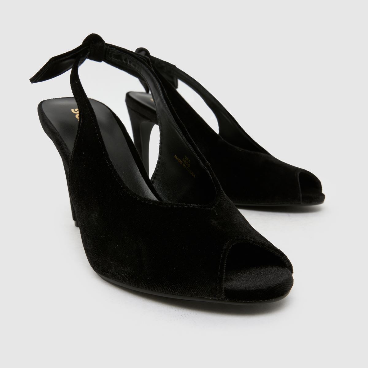 schuh Scottie Peep Toe in Black schuh Scottie Peep Toe 4